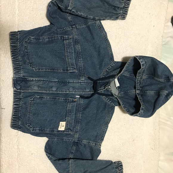 Denim Bomber Jacket - Picture 8 of 10